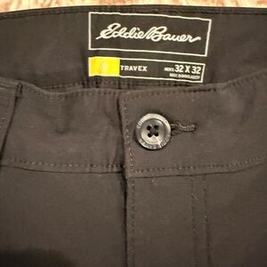 Eddie Bauer TRAVEX Men's Black Pants